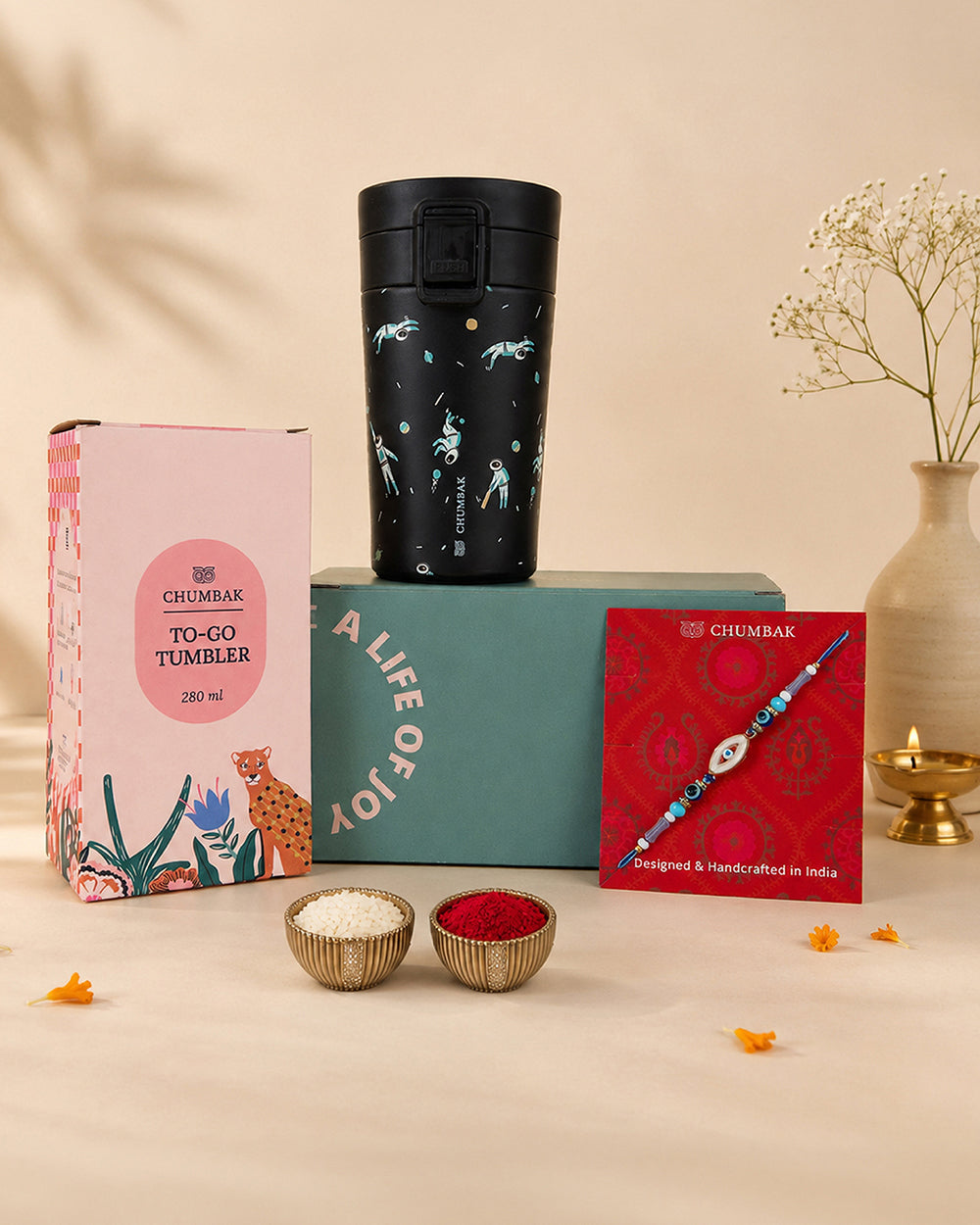 Sip, Cheer & Celebrate Gift Set of 2 - Threads of Joy