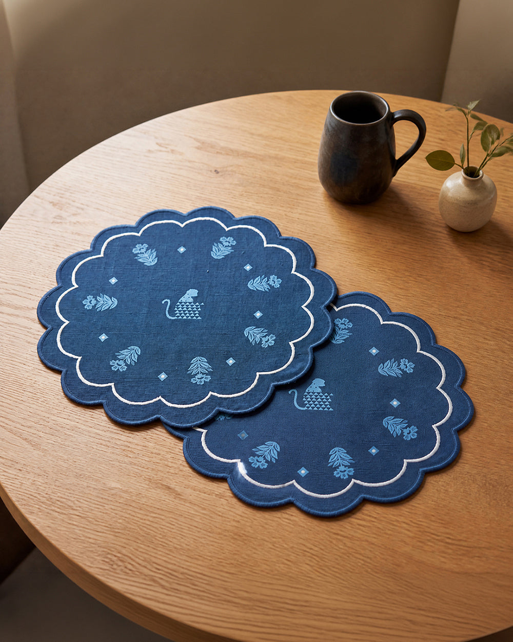 Midnight Forest Table Mat- Set of 2 | Forest Folklore