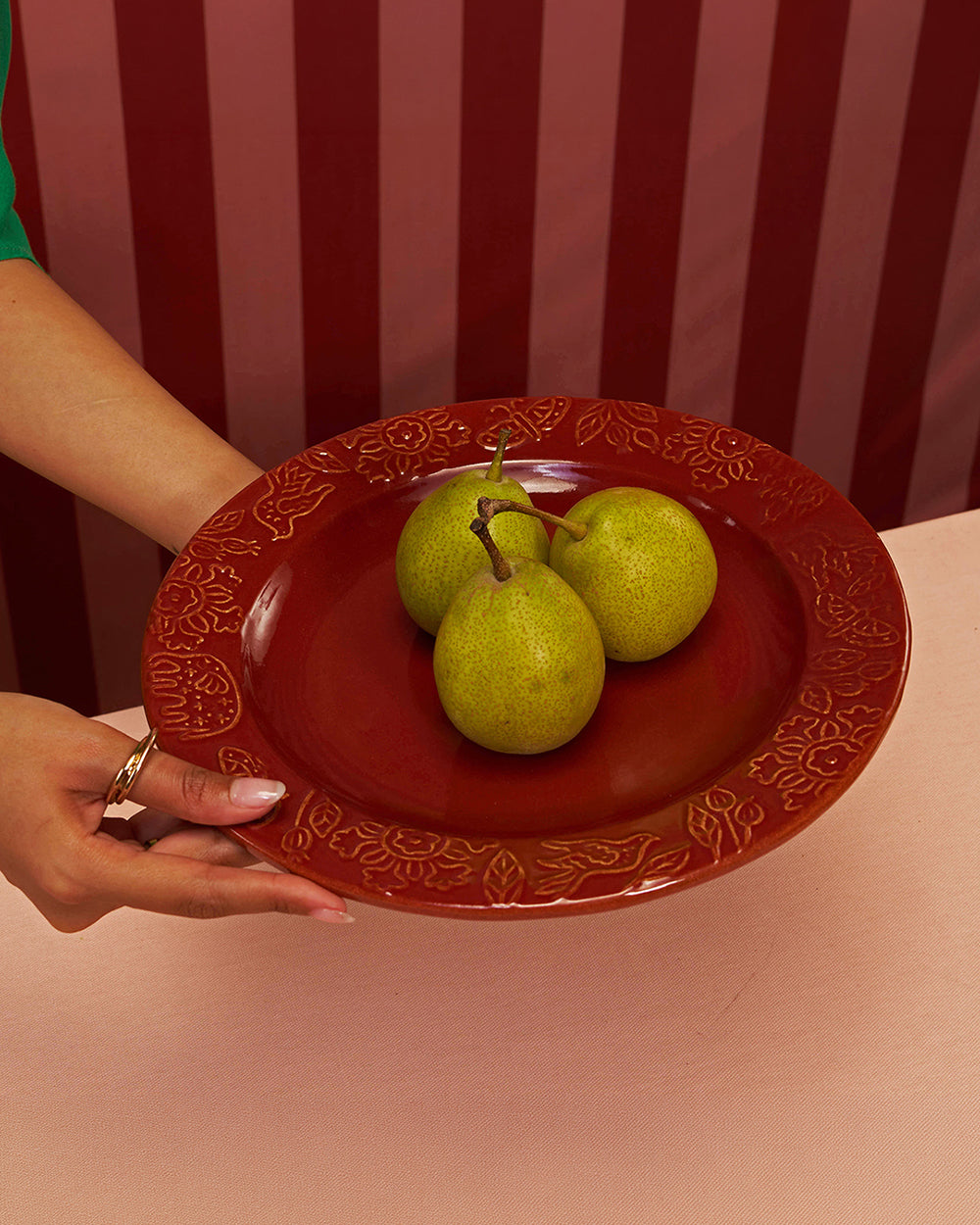 Forest Embossed Plate | Forest Folklore