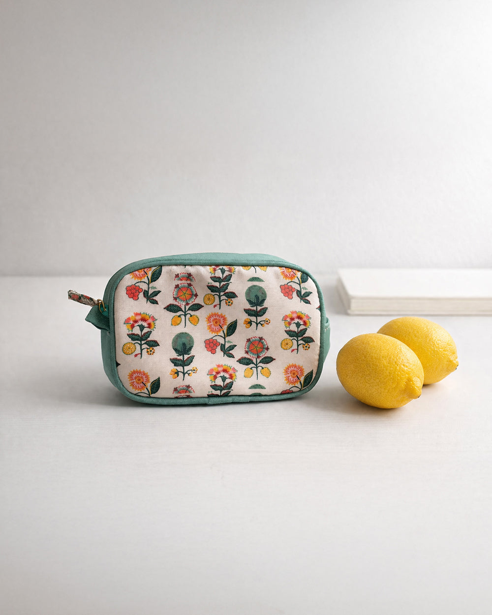 Limonata Travel Pouches Set of 2 | Citrus Zest
