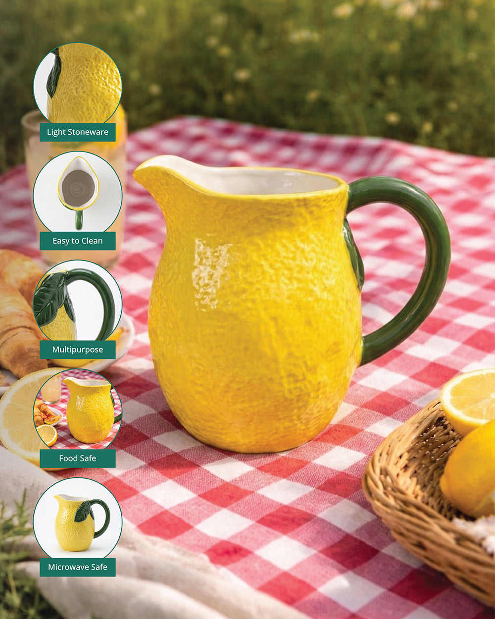 Limonata Pitcher| Citrus Zest