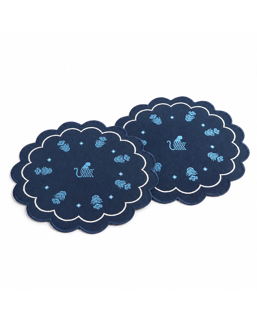 Midnight Forest Table Mat- Set of 2 | Forest Folklore