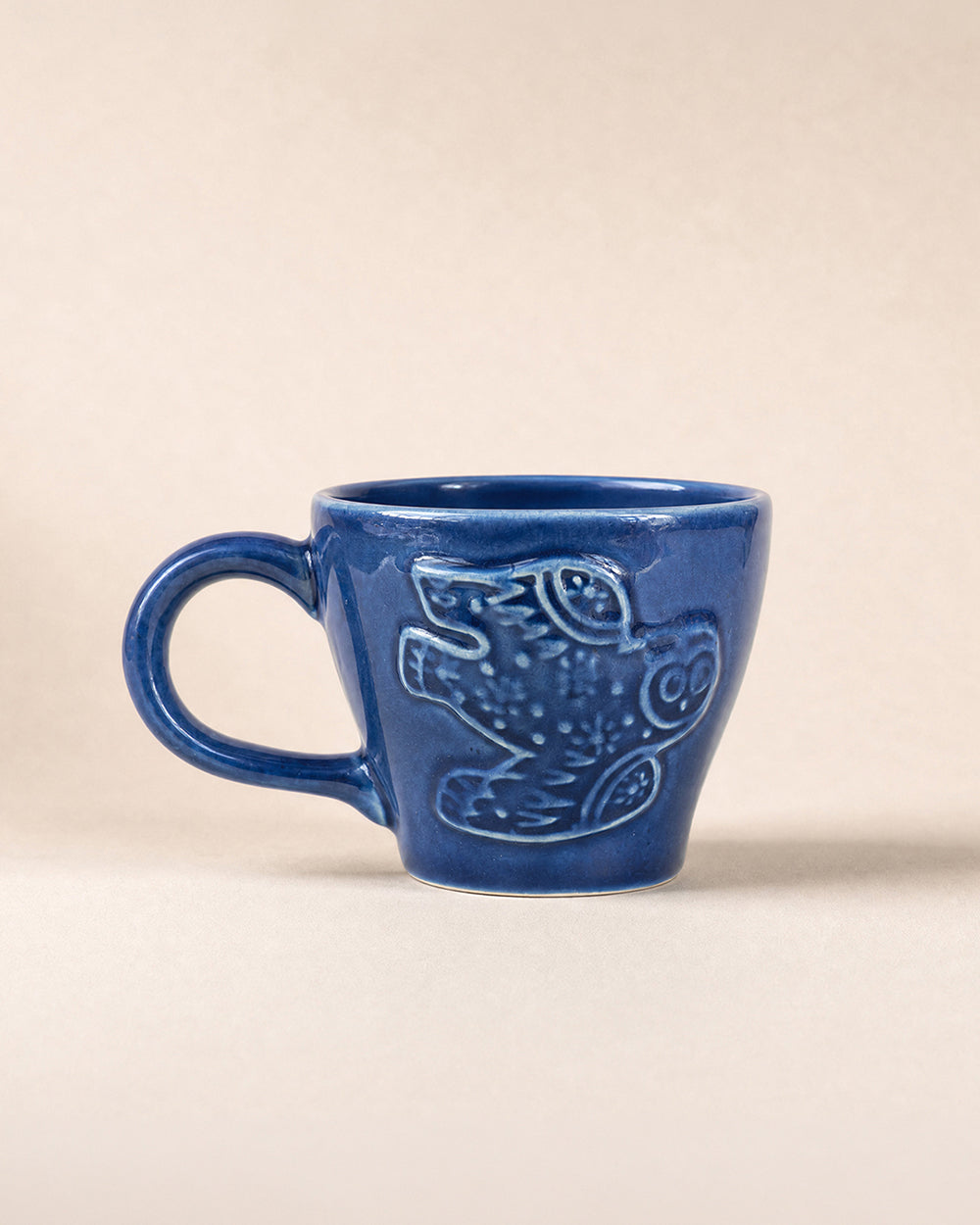 Wise Owl Embossed Mug | Forest Folklore