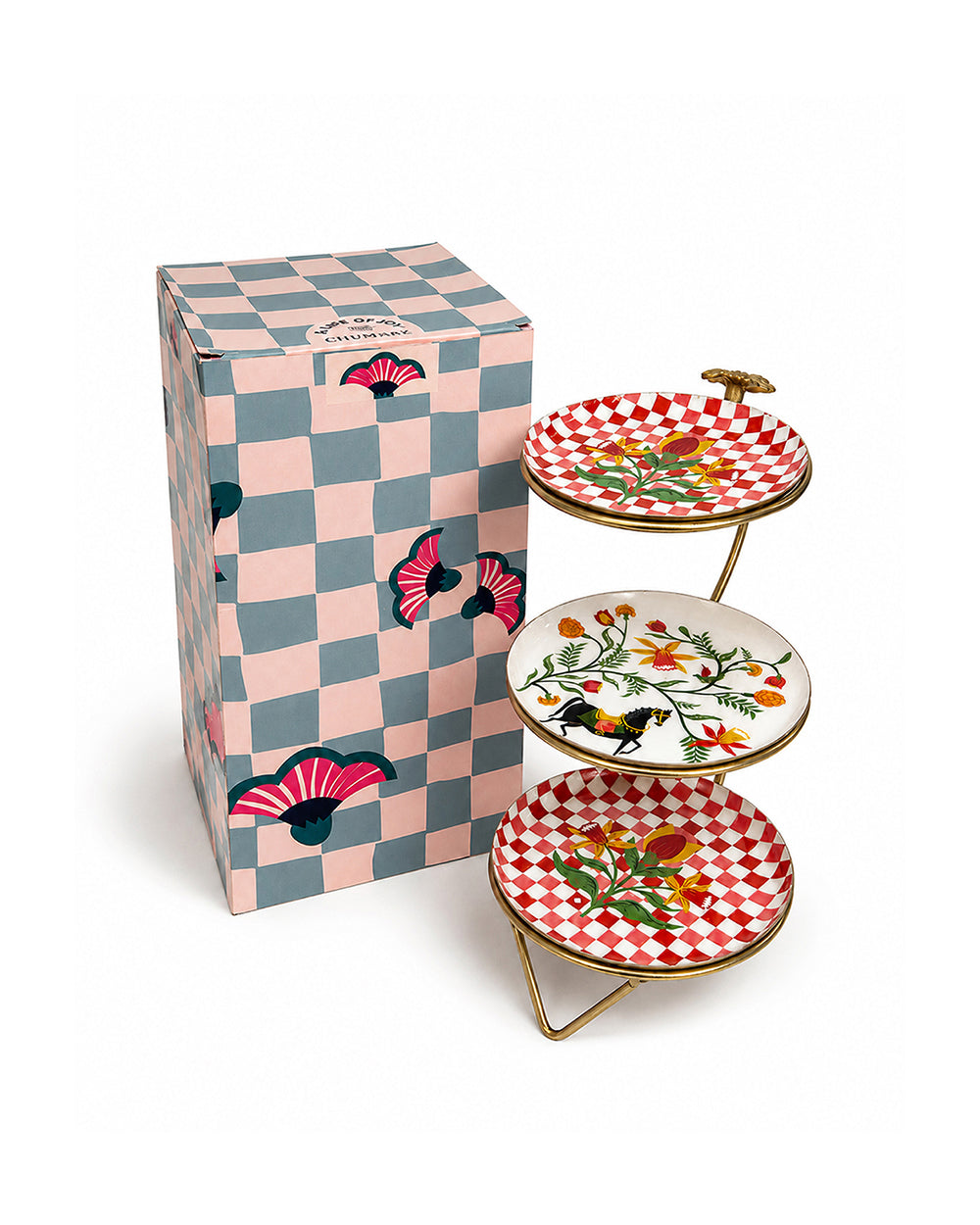 Festive Hosting Snack platter for her set of 1 - Threads of Joy