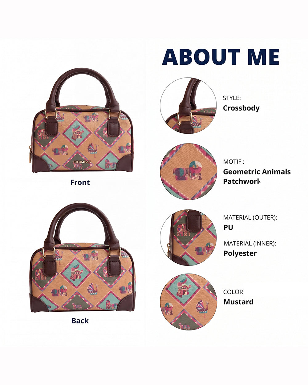 sanchi dome Duffle Sling | Forest Folklore