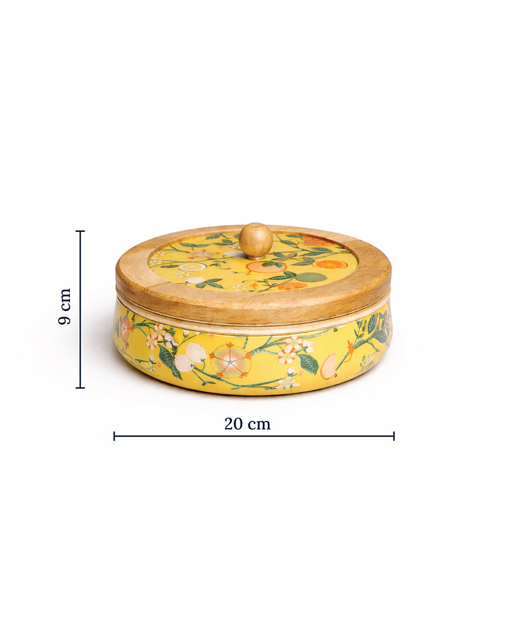 Limonata Wooden Roti Box | Citrus Zest