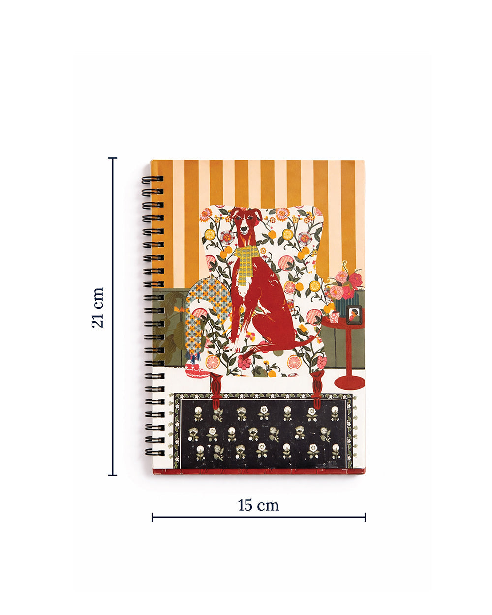 Florentine Hound Notebook | Citrus Zest