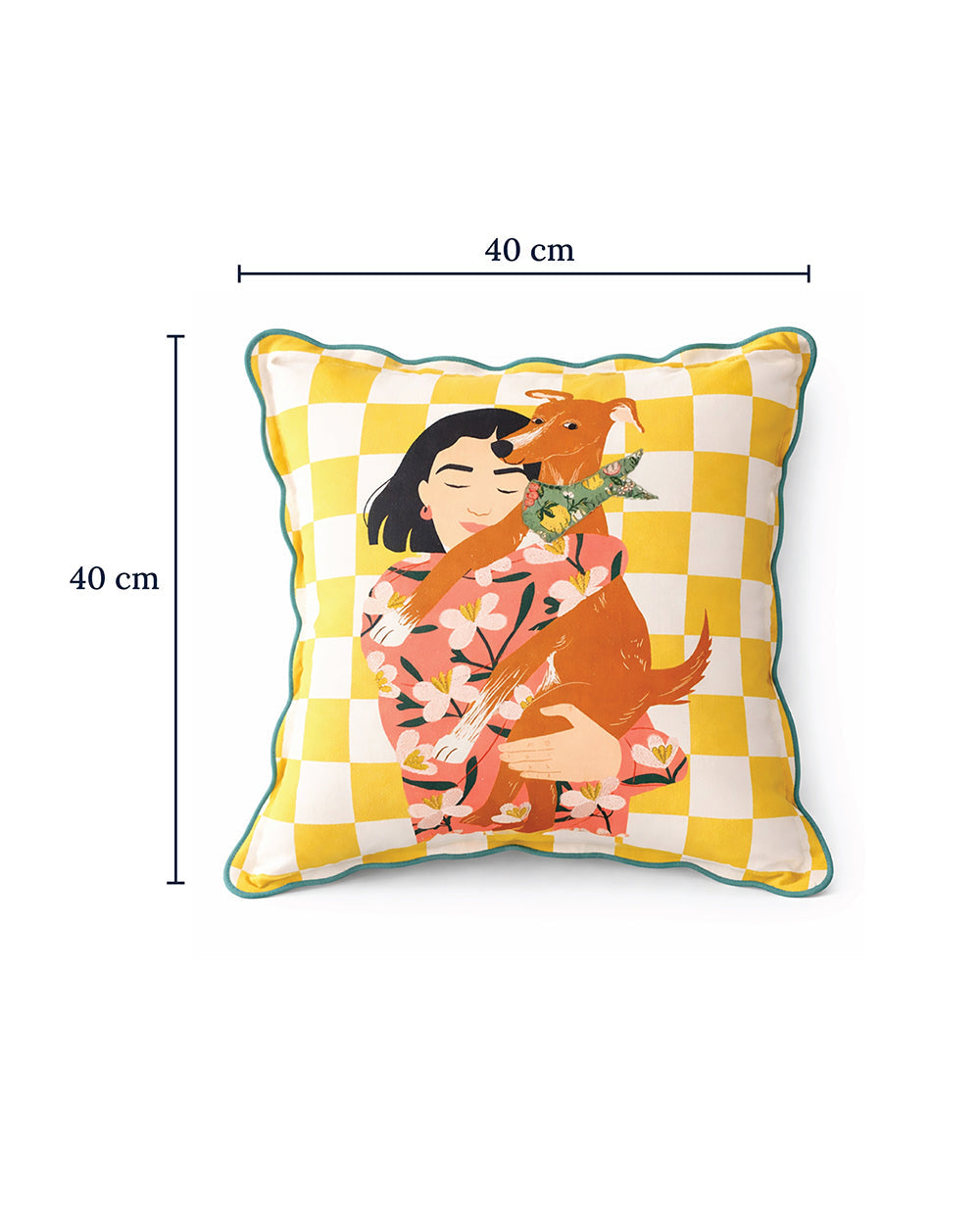 Casa Hound Cushion | Citrus Zest