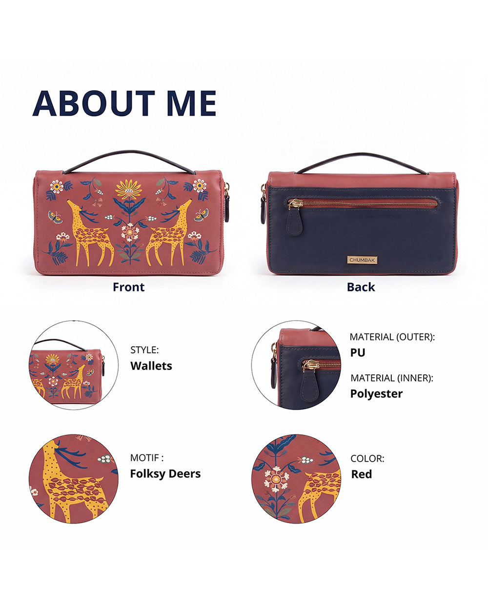 Coonoor Long Wallet | Forest Folklore