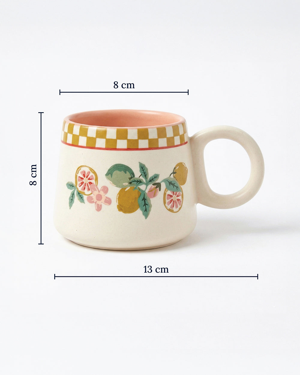 Limonata Curved Mug| Citrus Zest