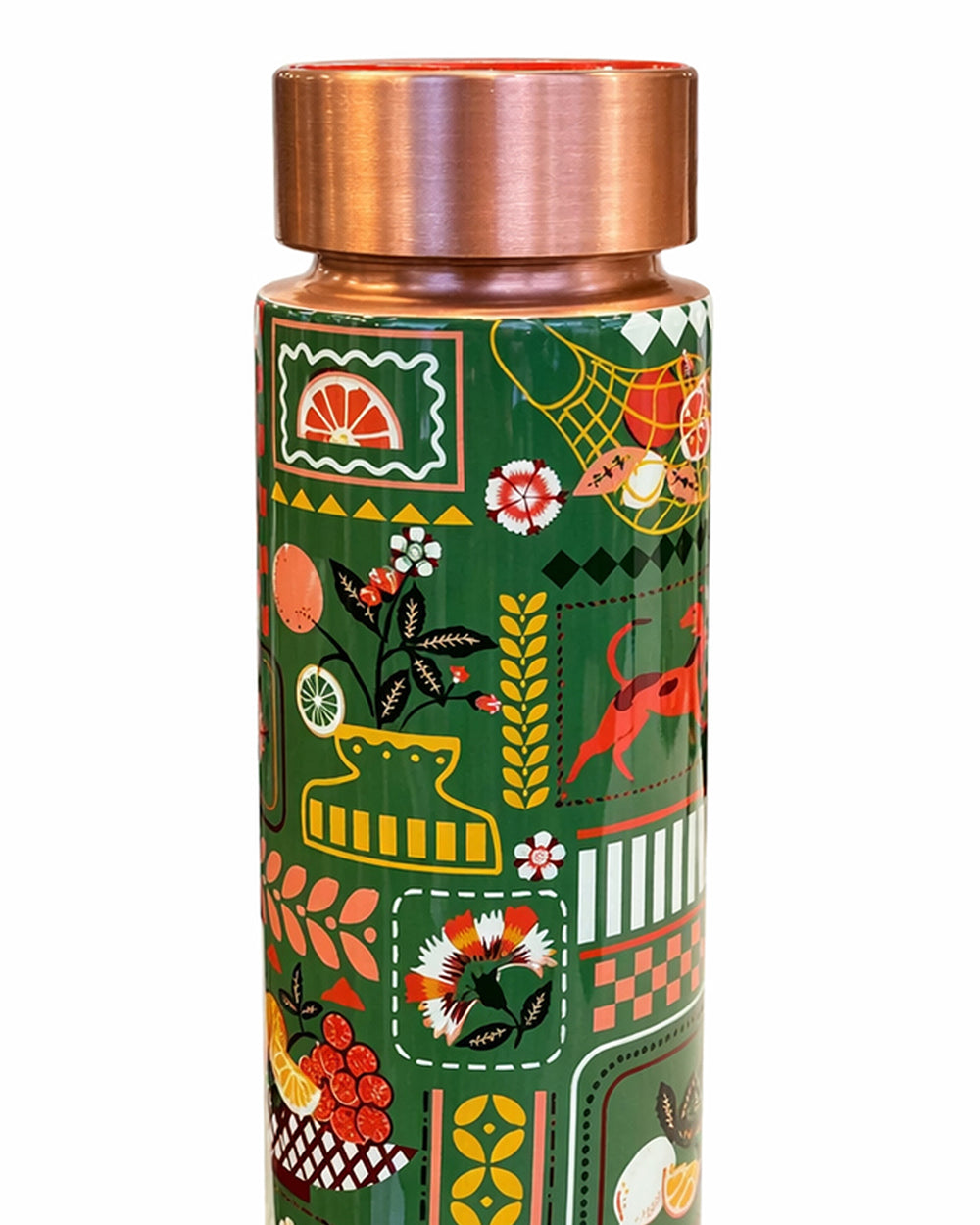 Limonata Copper Bottle, 900ml | Citrus Zest