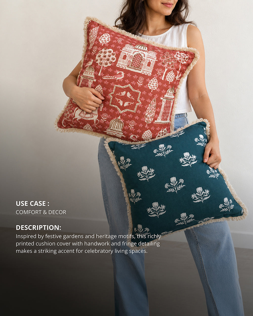 Tilla Cushion Cover | Haveli Socials