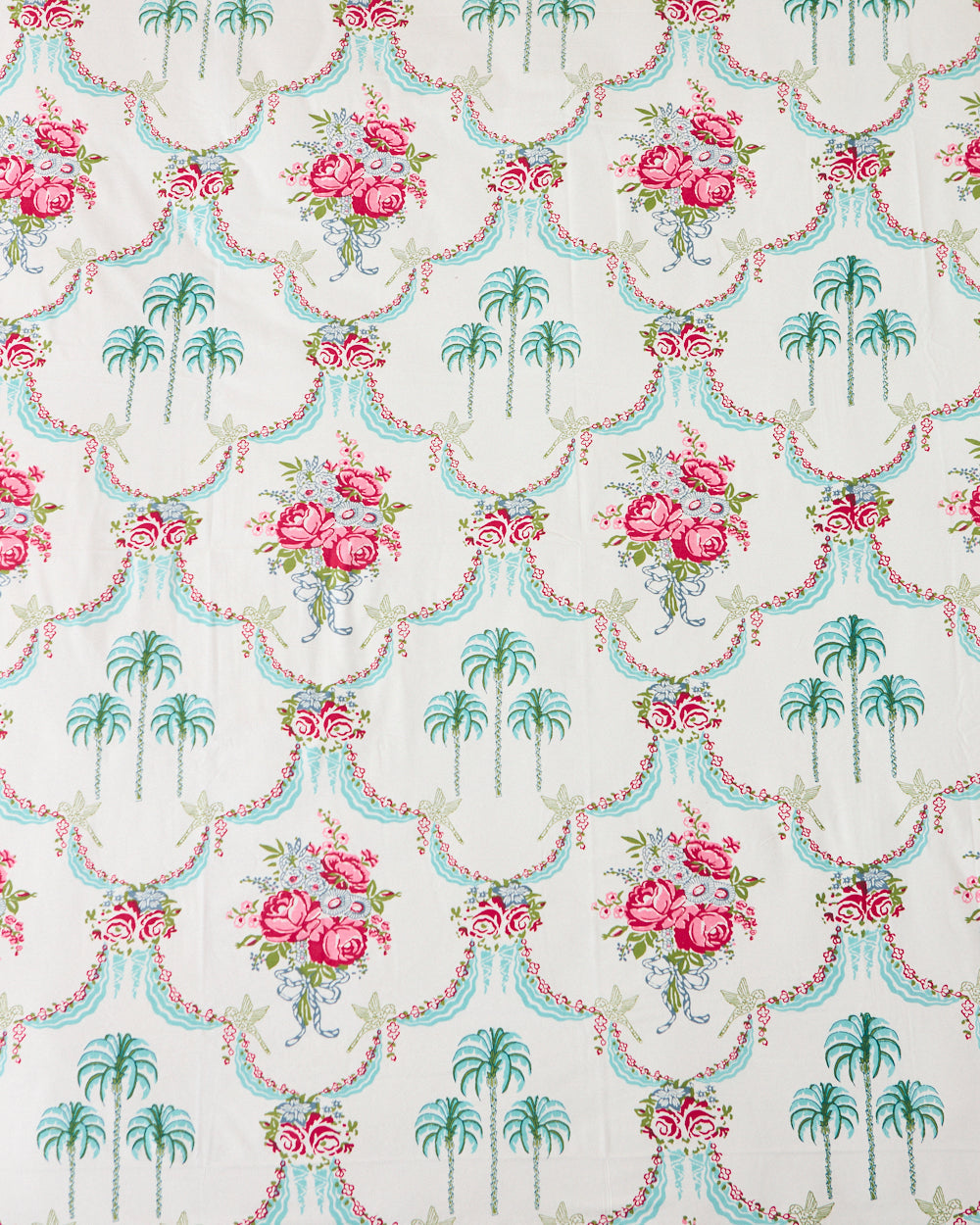 Palms & Gulaab, Rose Bedsheet Set 180TC