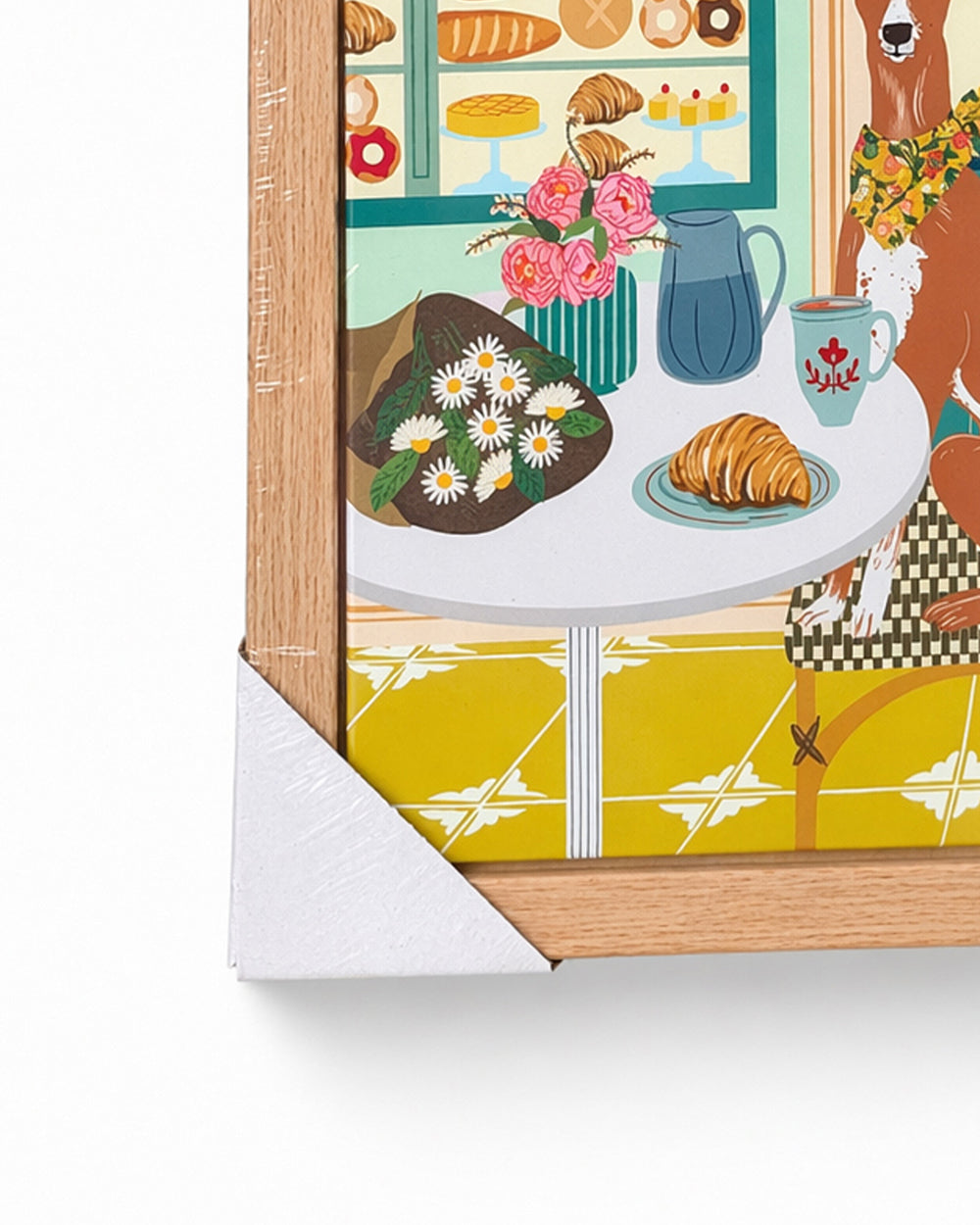 Florentine Hound Wall Frame, 30x40cm| Citrus Zest