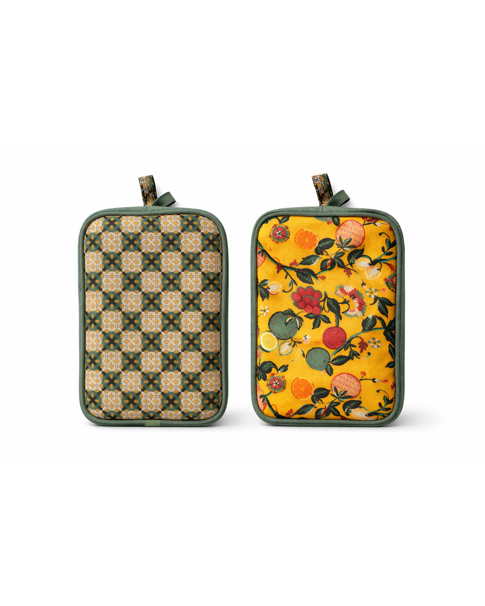 Limonata Travel Pouches Set of 2 | Citrus Zest