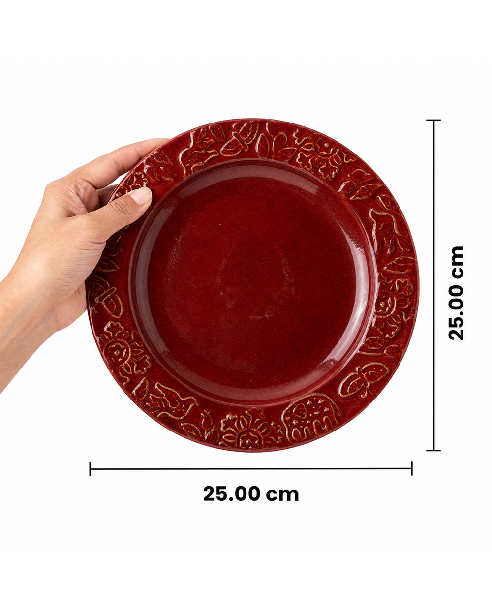 Forest Embossed Plate | Forest Folklore