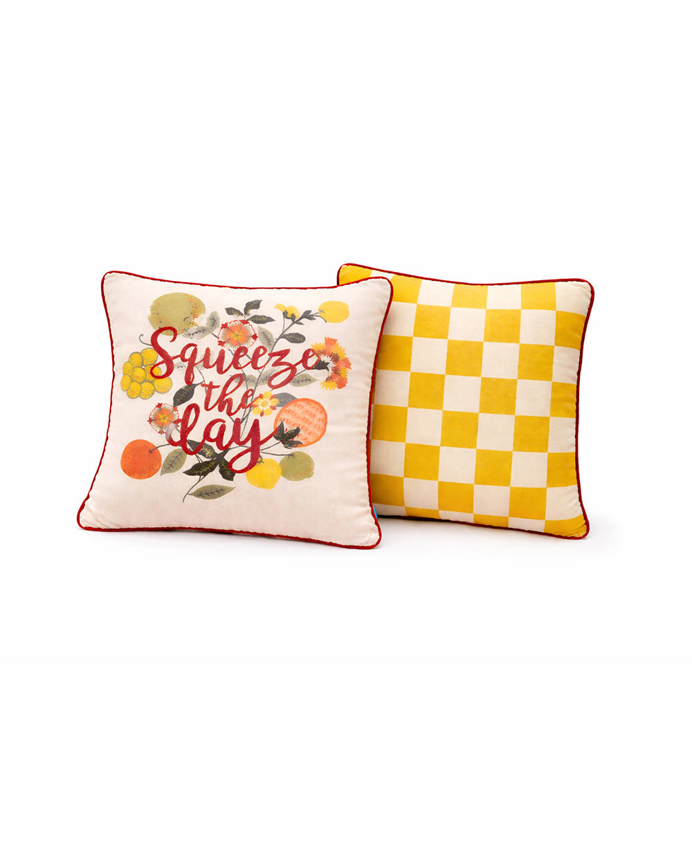 Squeeze the Day Cushion| Citrus Zest