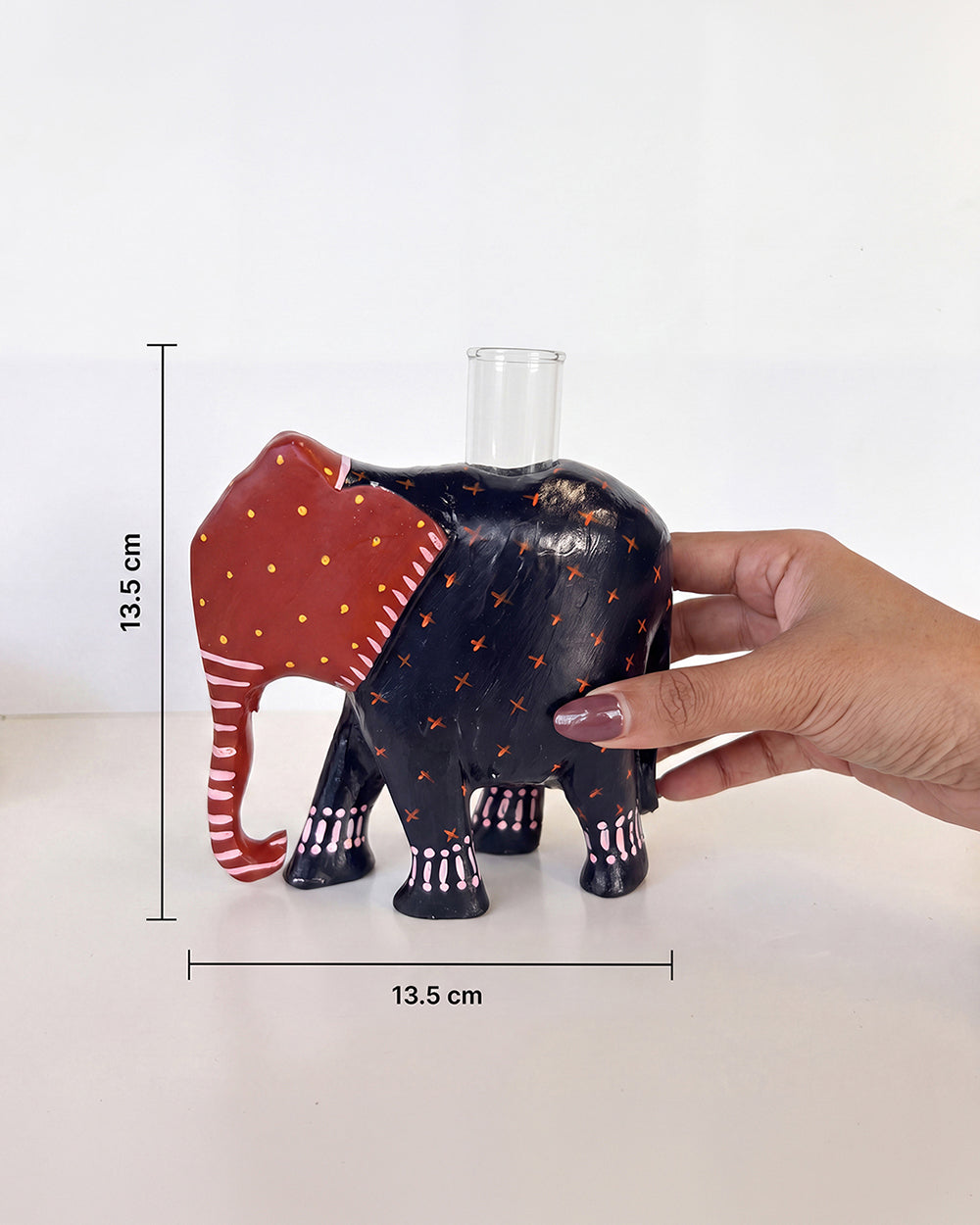Folklore Elephant Wooden Figurine | Forest Folklore