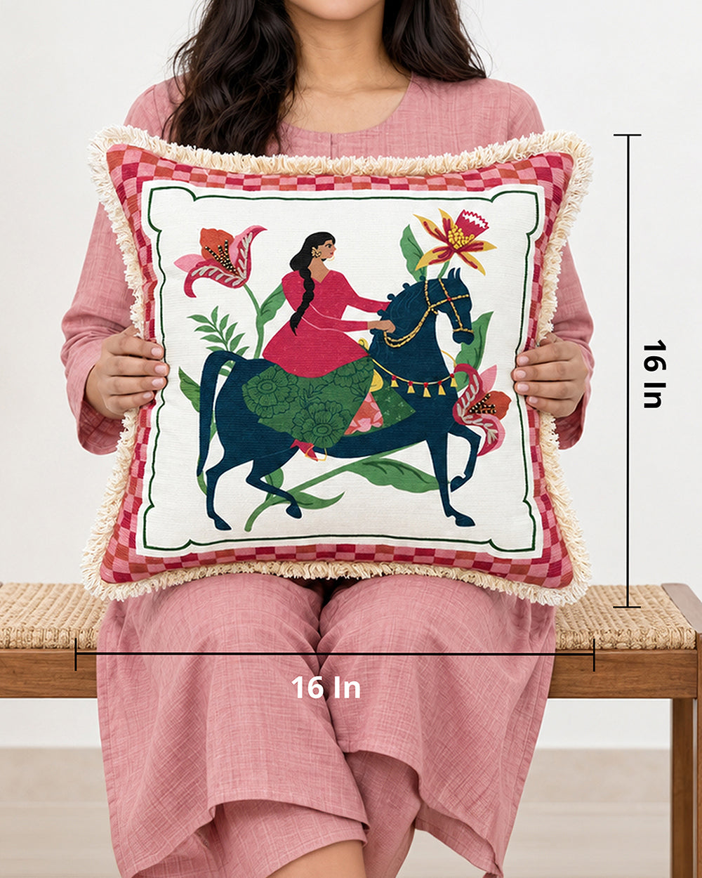 Rani Energy Cushion Cover | Haveli Socials