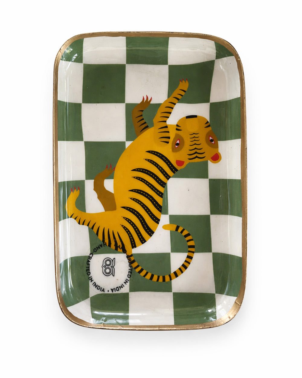 Roar Trinket Tray (Mini), 4x6cm | Citrus Zest