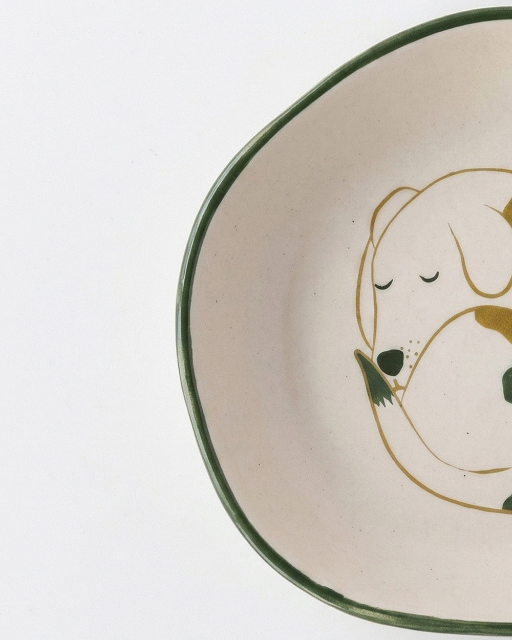 Hound Dessert Plate| Citrus Zest