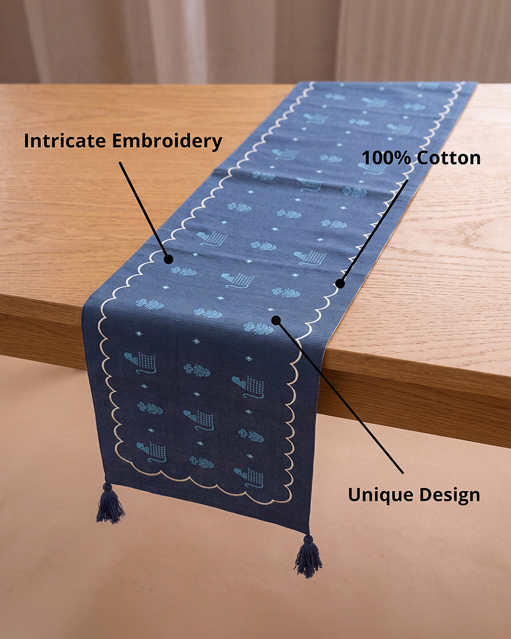 Midnight Forest Table Runner | Forest Folklore