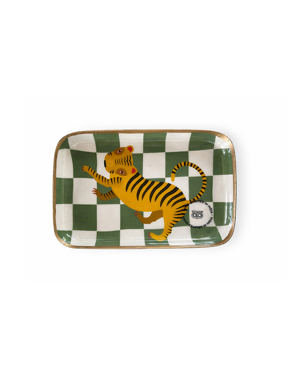 Roar Trinket Tray (Mini), 4x6cm | Citrus Zest