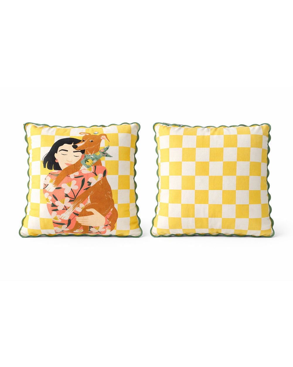 Casa Hound Cushion | Citrus Zest