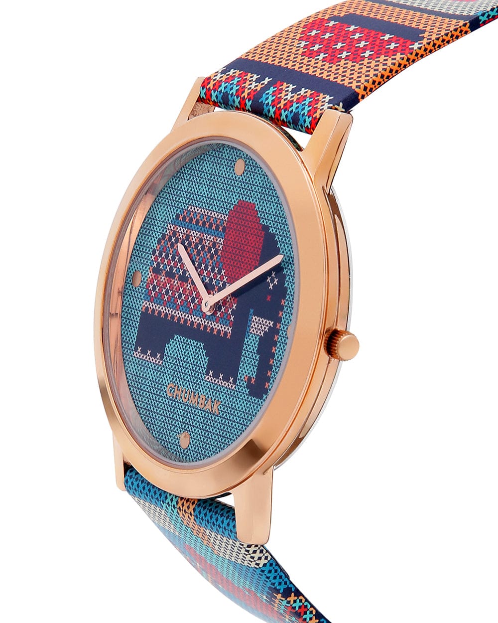 Chumbak TEAL by Chumbak Tribal Elephant Aztec Watch