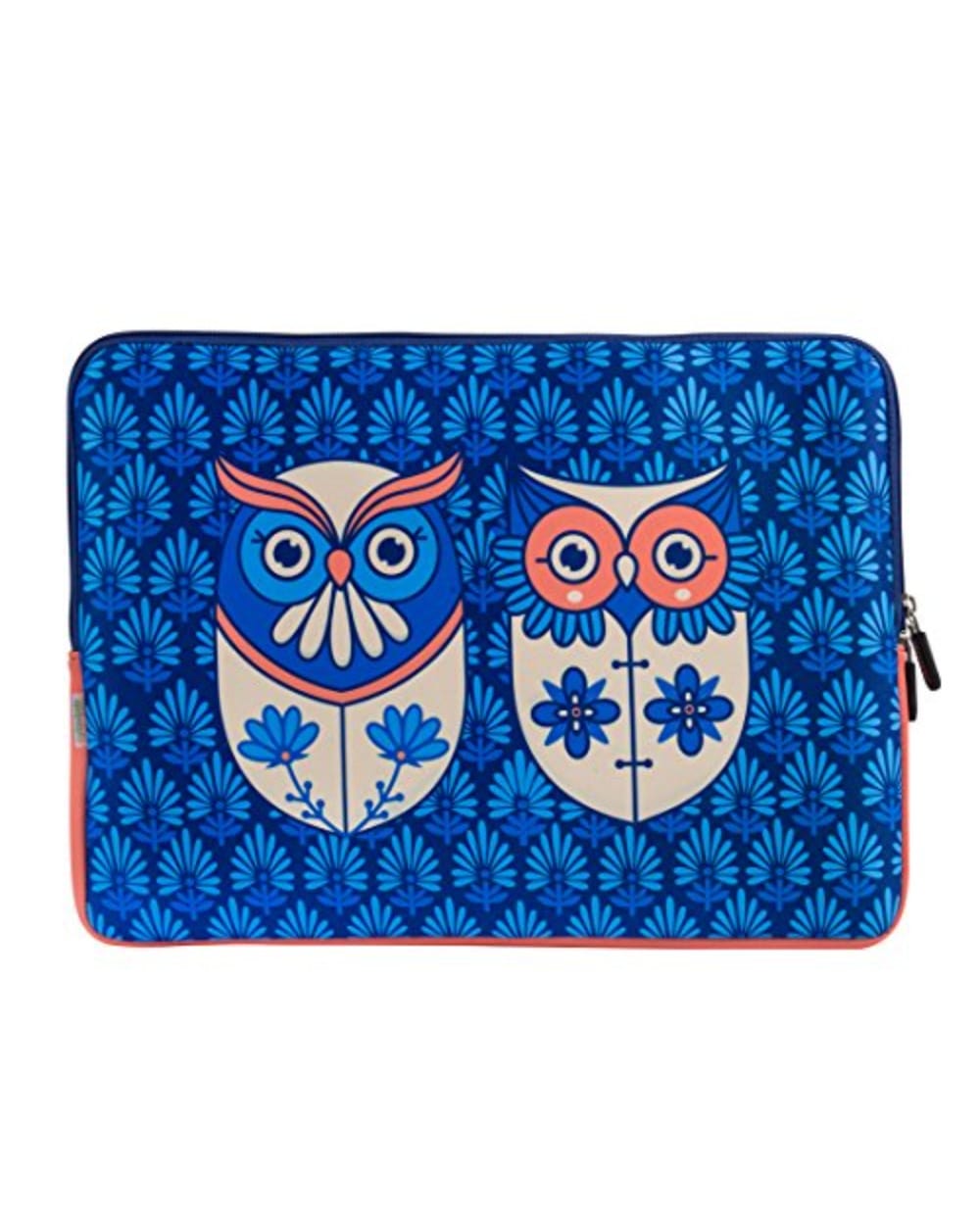Chumbak Flower Owl Laptop Sleeve - 13.3”