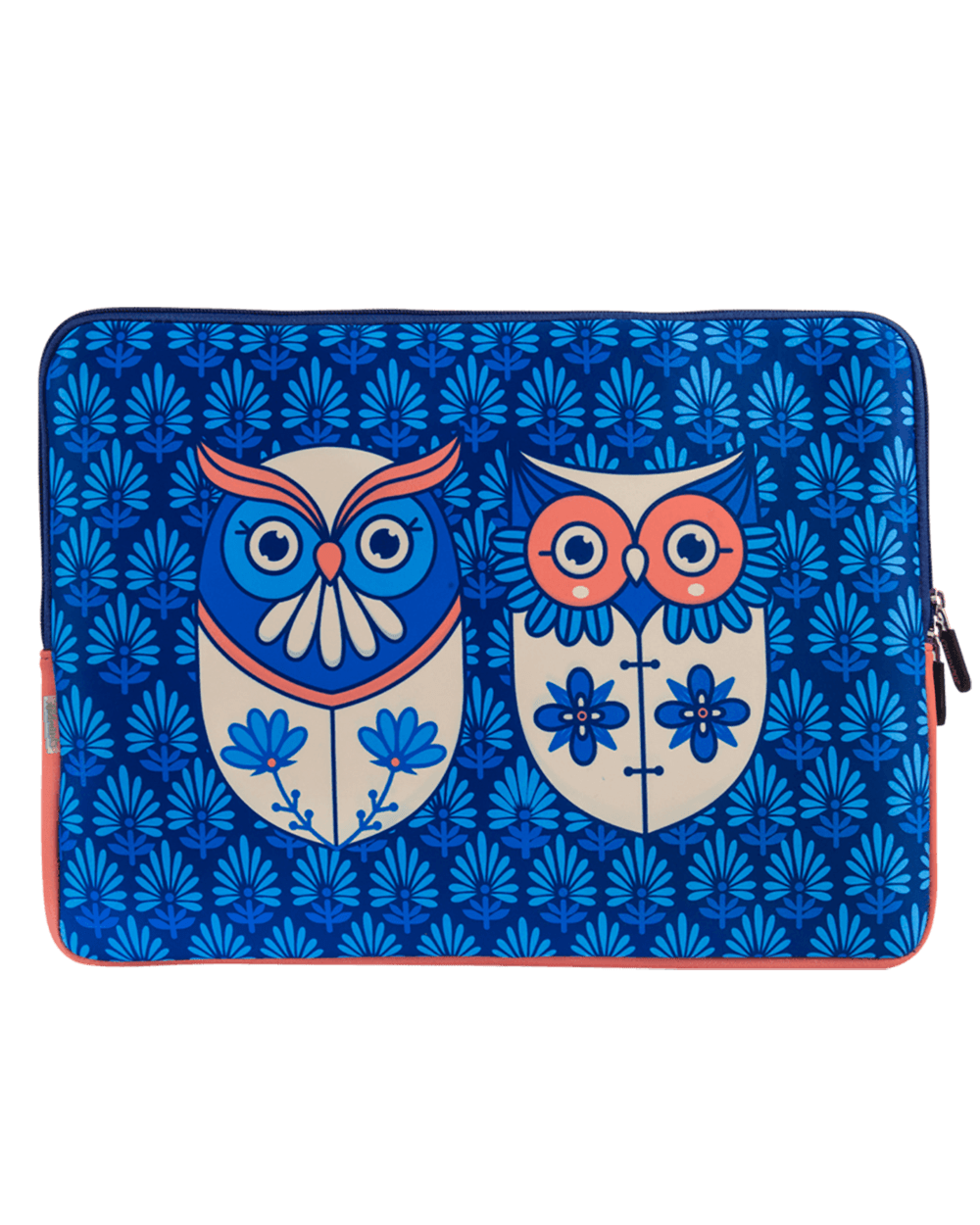 Flower Owl Laptop Sleeve 15.6