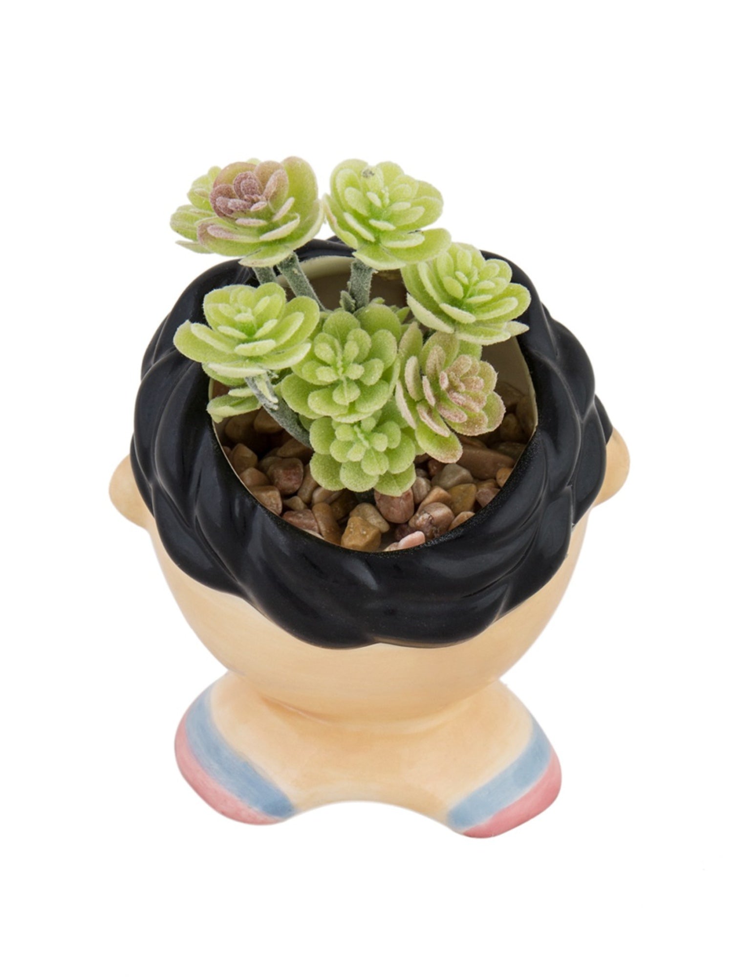 Vintage Doll Face Planter