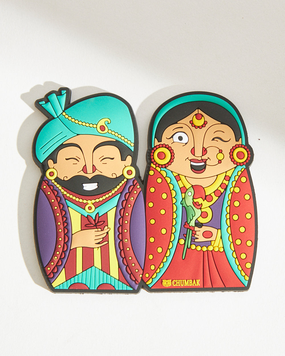 Chumbak Classic Raja Rani Magnet