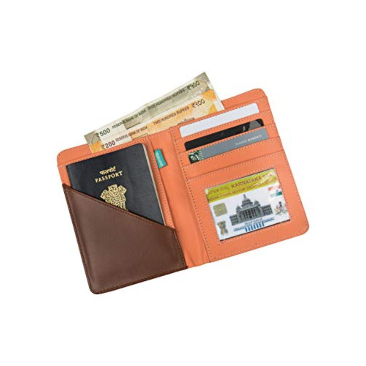 India Potpourri Passport Holder - Pink