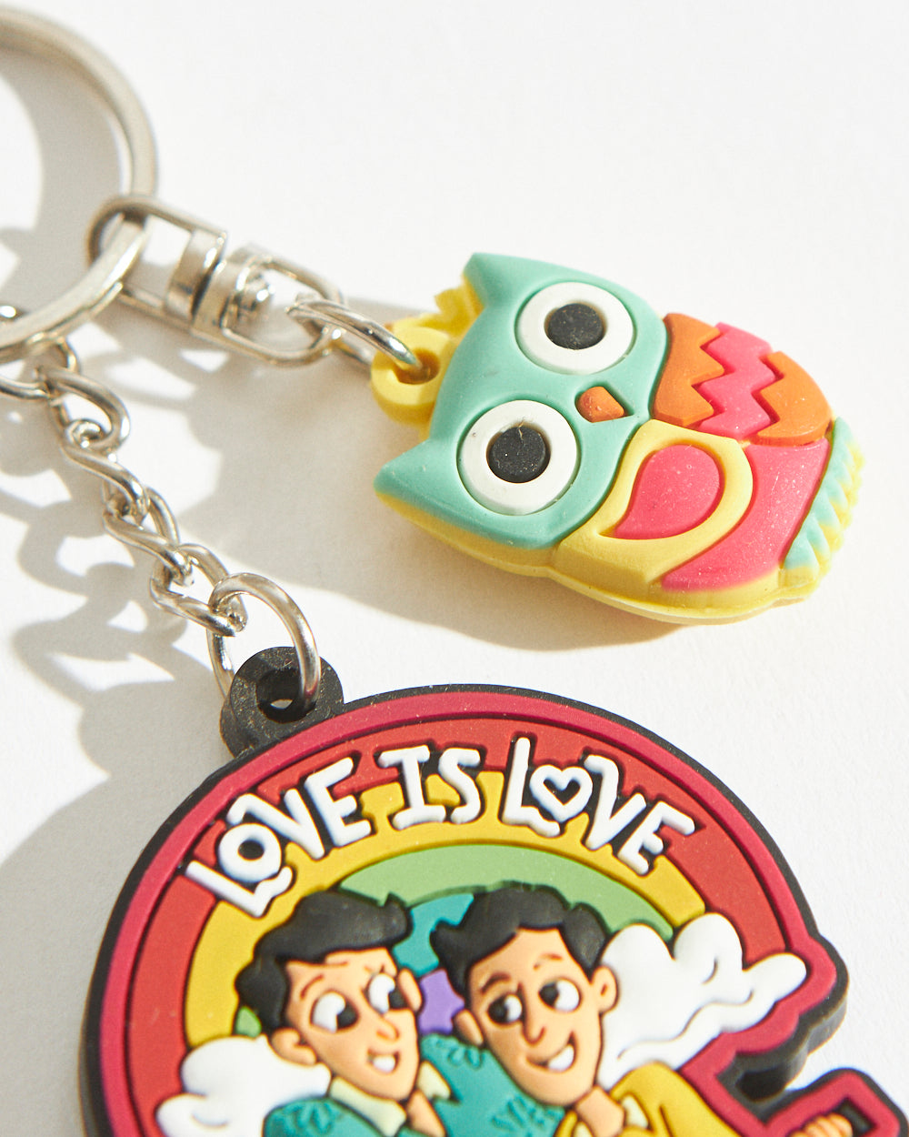 Chumbak Classic Love is Love Key Chain