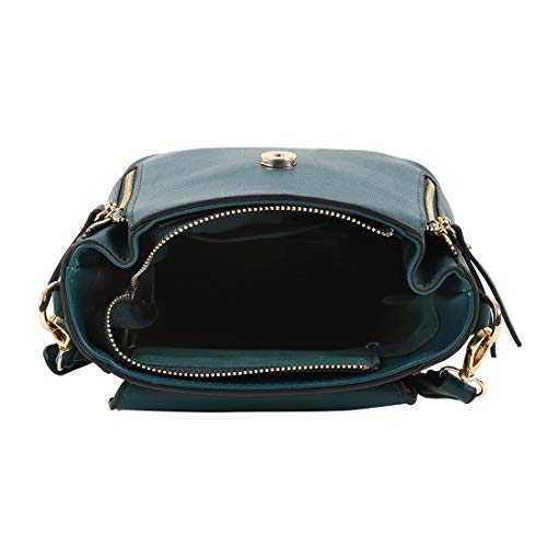 Forest Flowers Embroidered Sling Bag