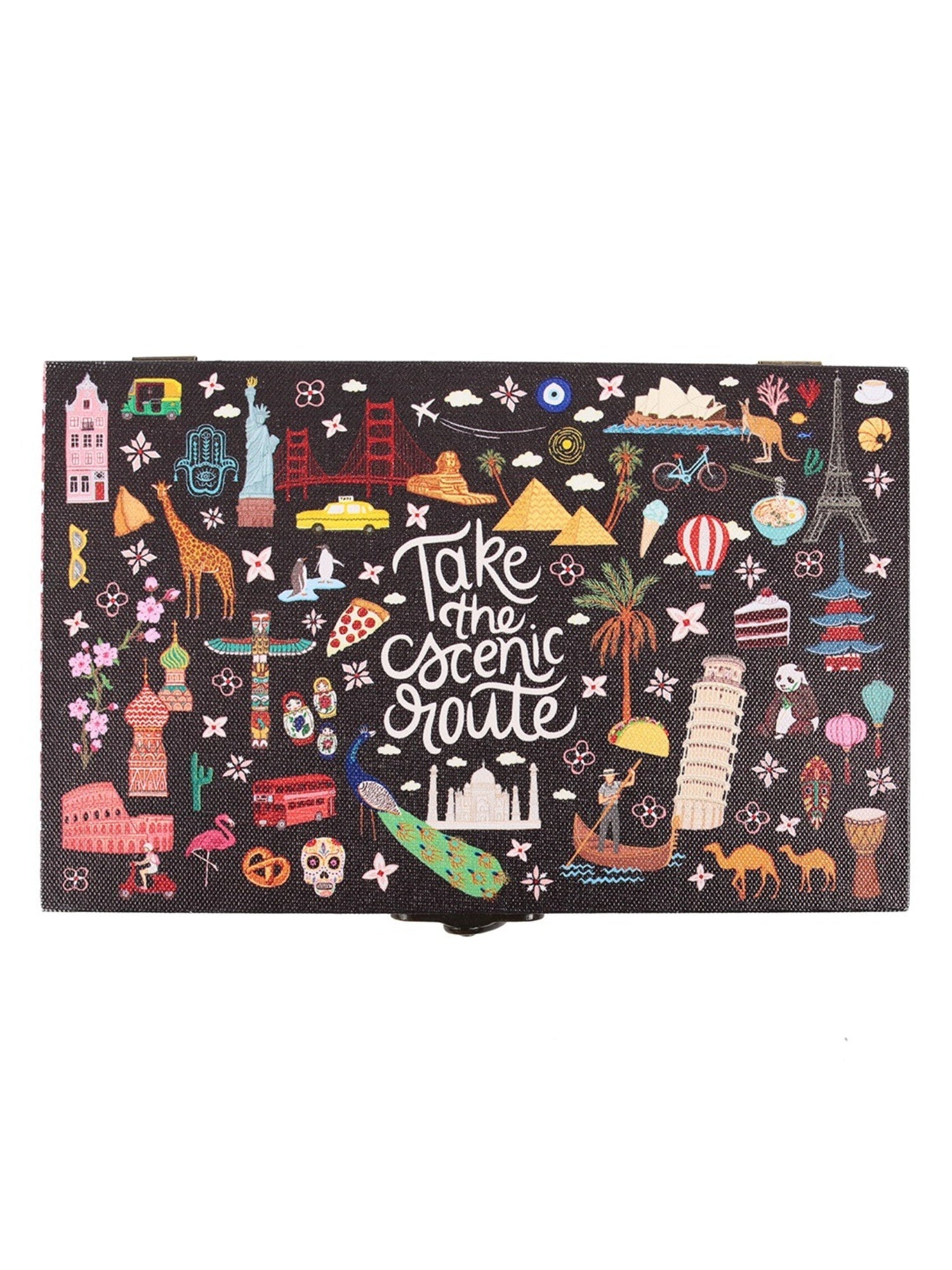 Scenic Route Storage Box - Pink