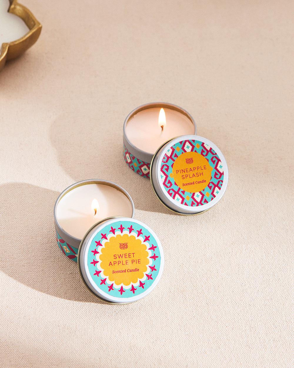 LIT Evenings Gift Box - Mini Candle Tins Set of 2