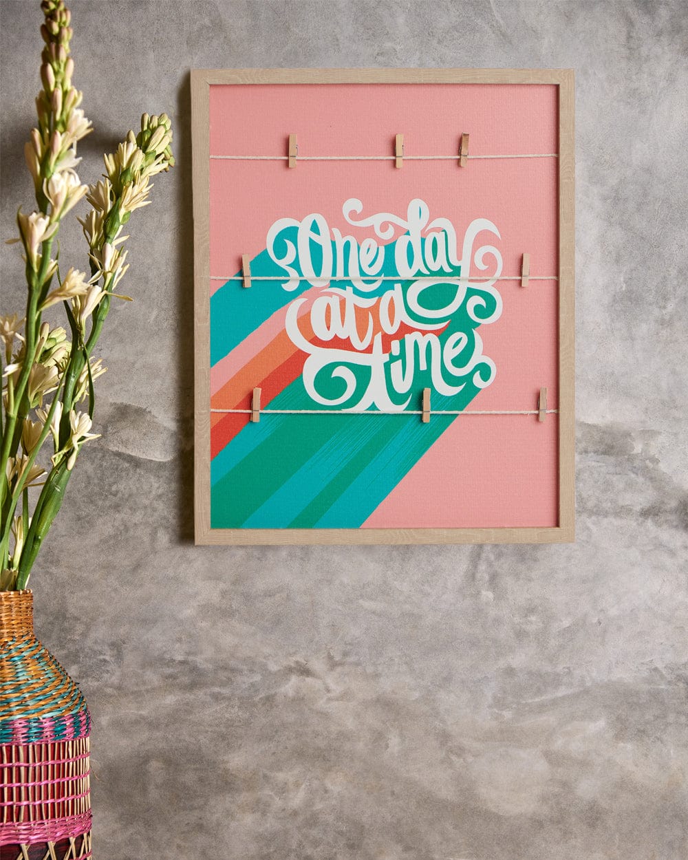 Chumbak One Day at a Time Memo Board