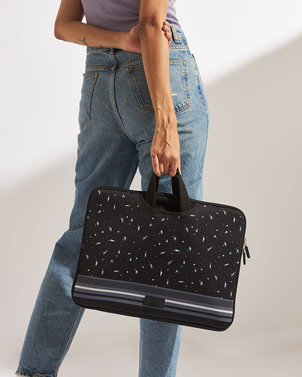 TEAL By Chumbak Milky Way Laptop Sleeve - 15inch