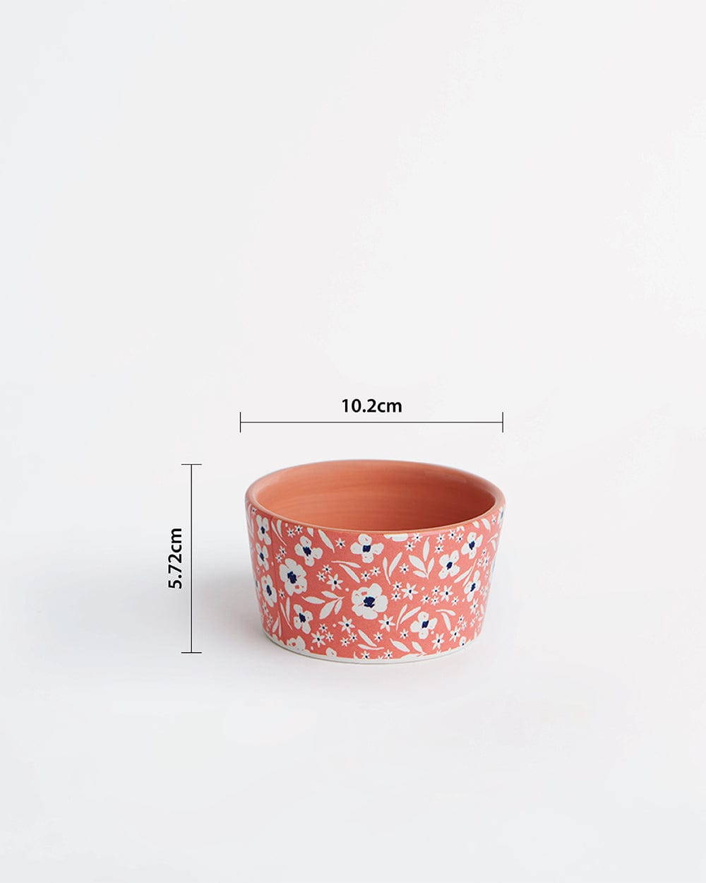 Chumbak Blooms & Blossoms Snack Bowl, Peach