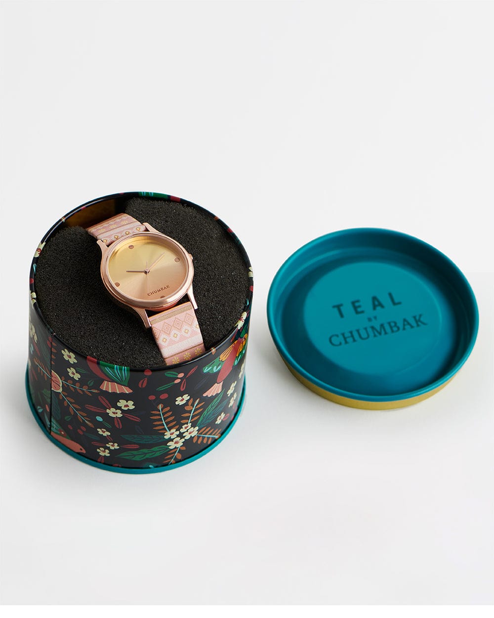 Chumbak TEAL by Chumbak Ombre Aztec Watch-Peach