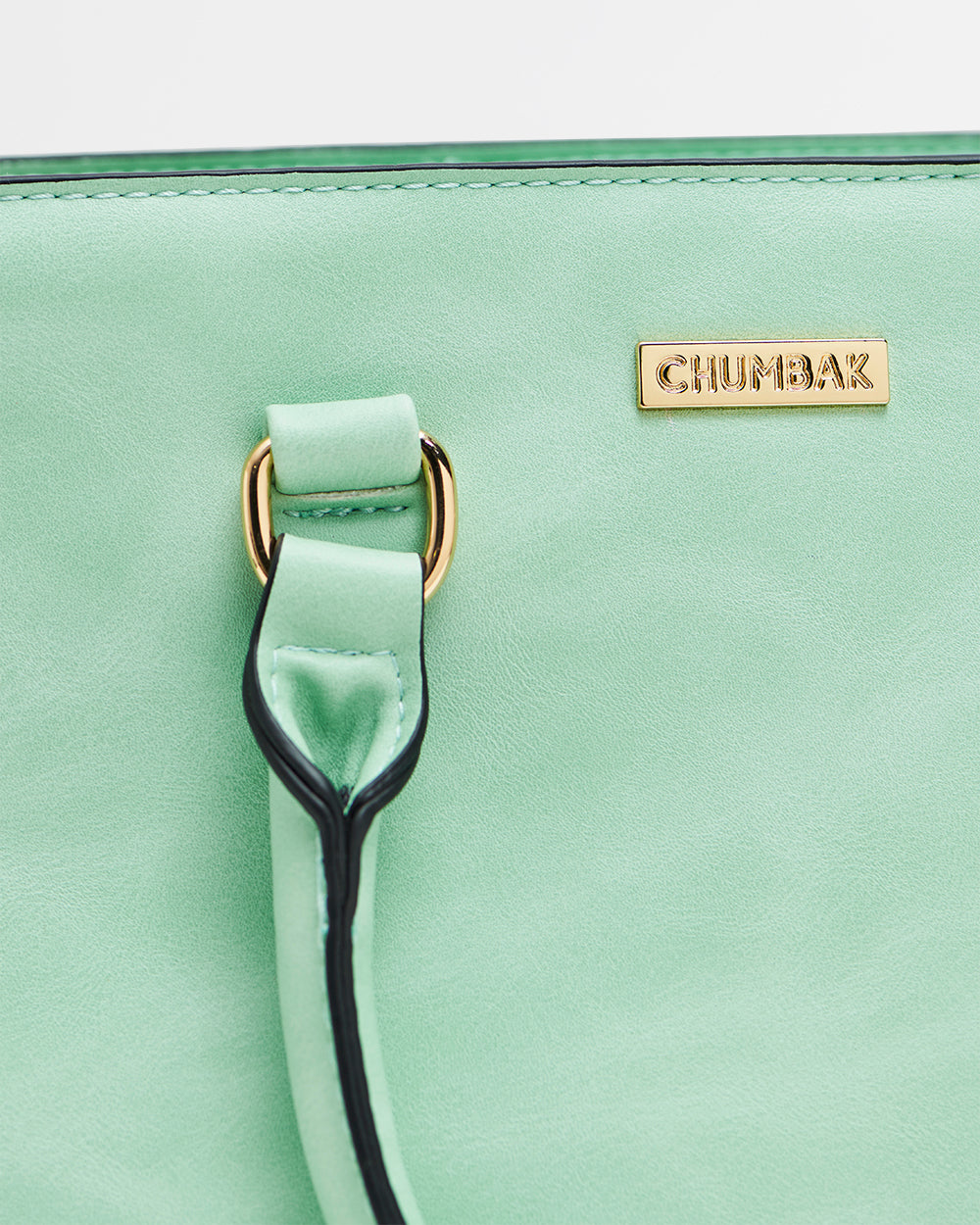 Neon Floral Hand Bag - Neon Green