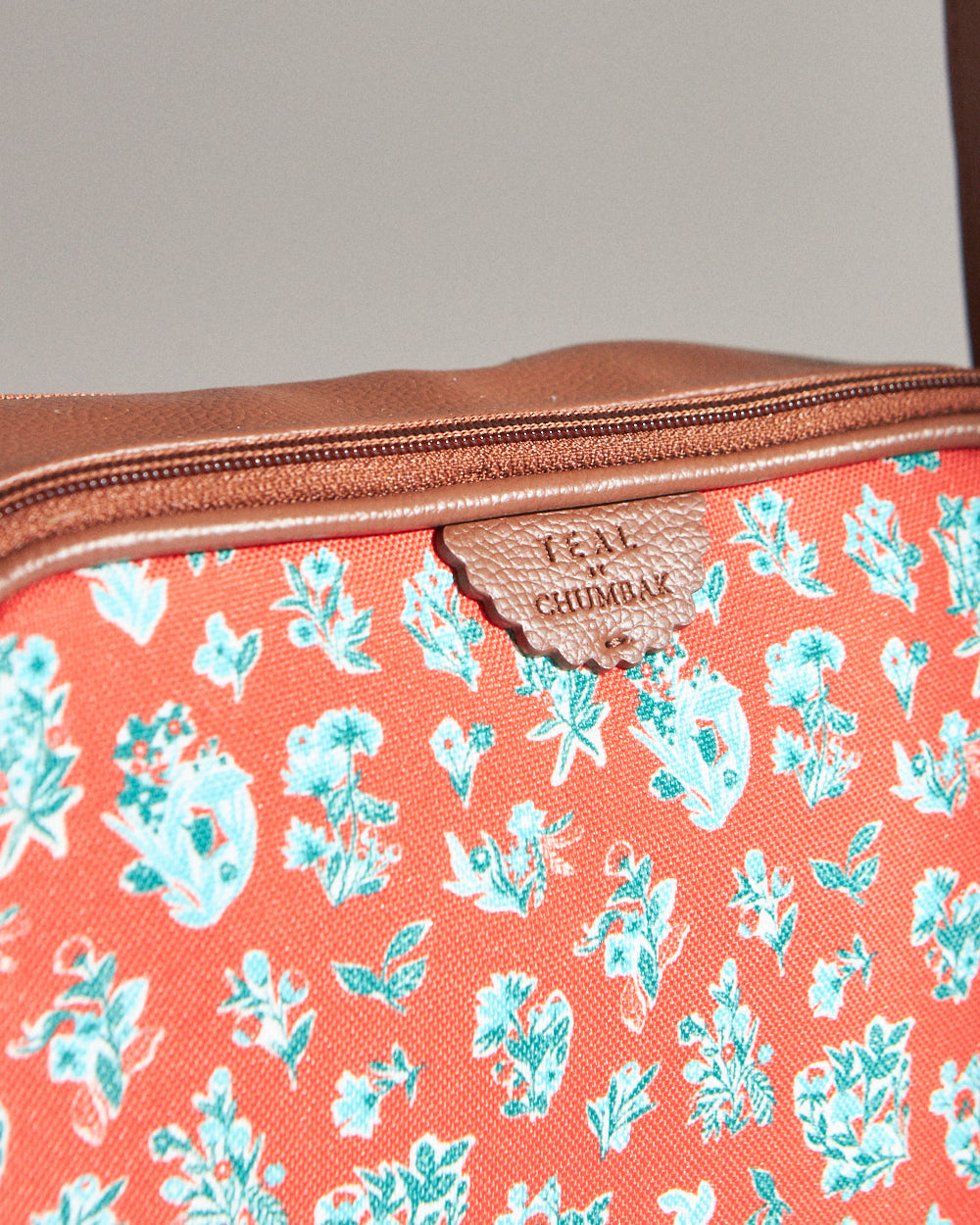 Teal by Chumbak Wildflower Box Sling Bag