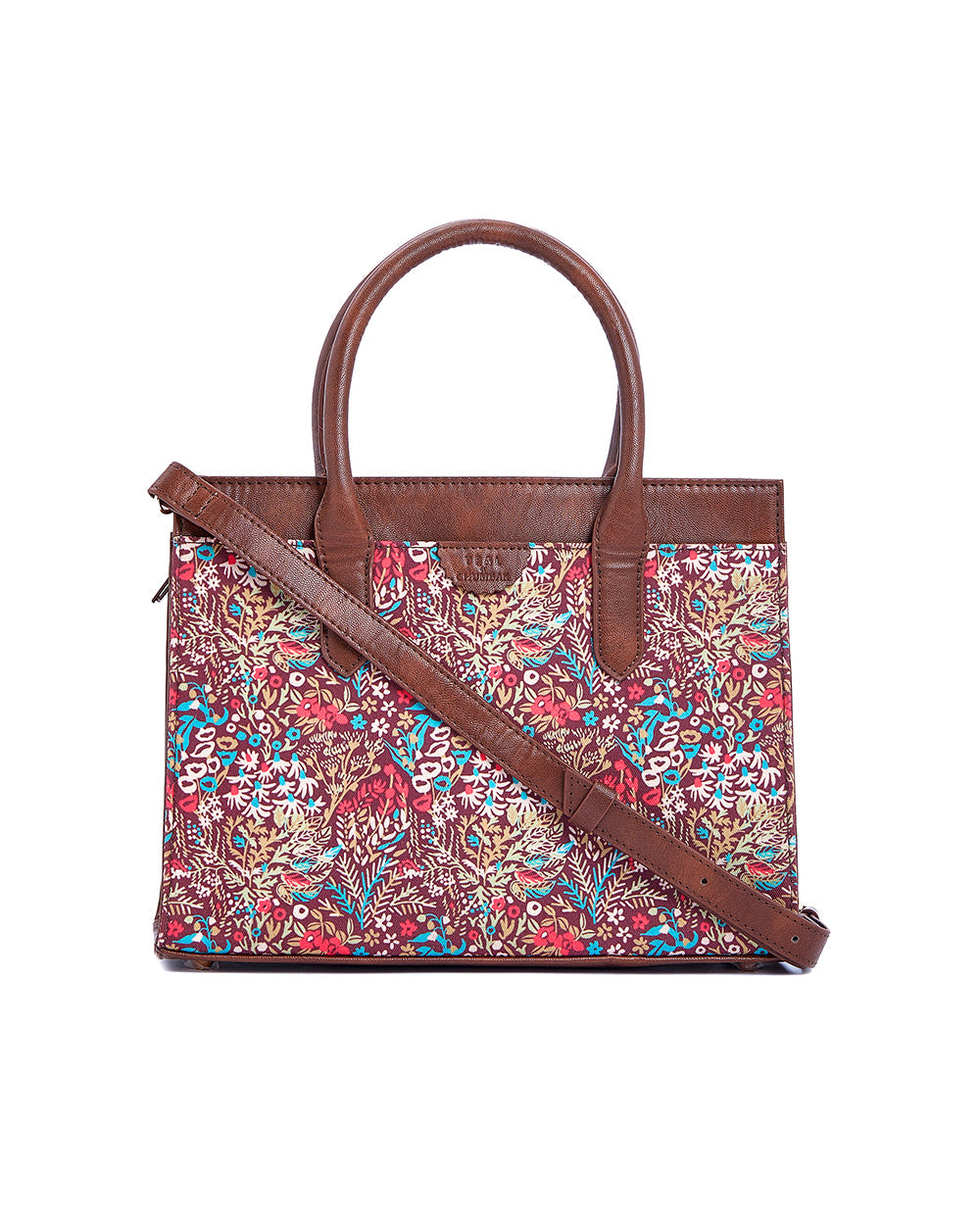 Teal by Chumbak Rainforest Hand Bag