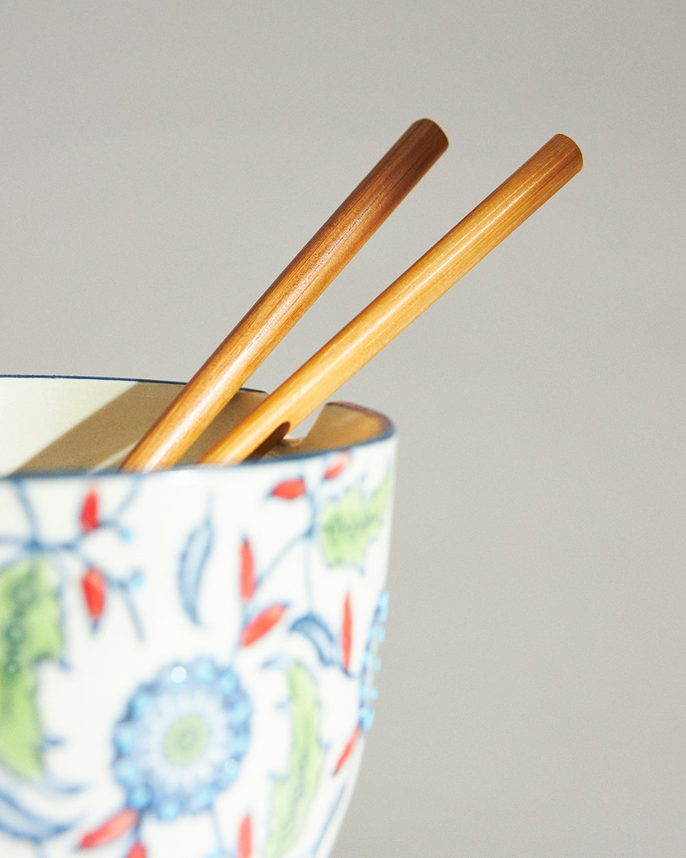 Jaipur backyard Bowl & Chopsticks Set