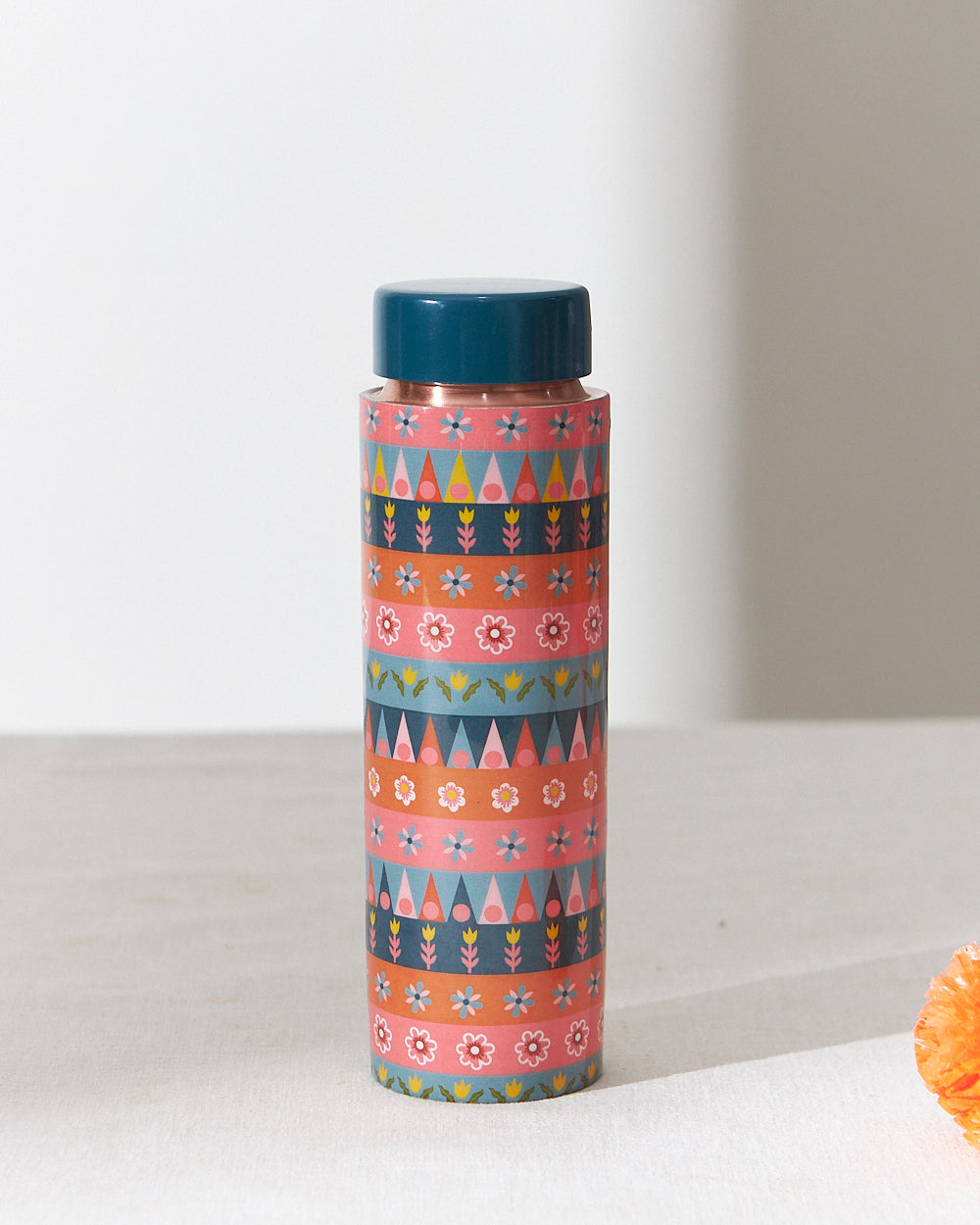 Crafted Copper Travel Bottle & Sipper | Drinkware