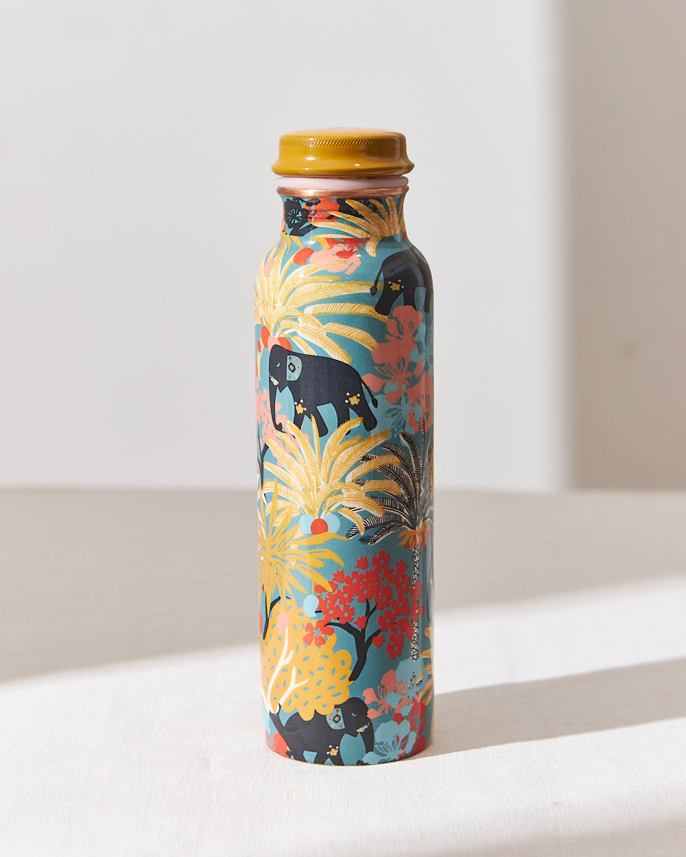 Crafted Copper Travel Bottle & Sipper | Drinkware