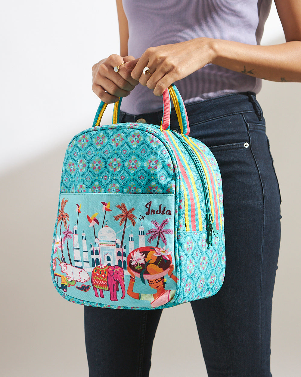 Travel Diaries Lunch Bag