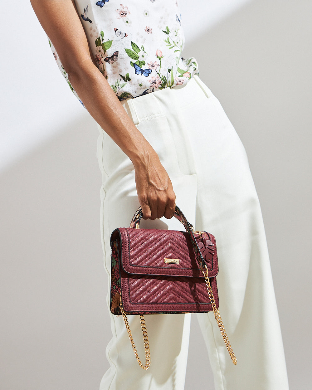 Palm Springs Quilted Sling Bag